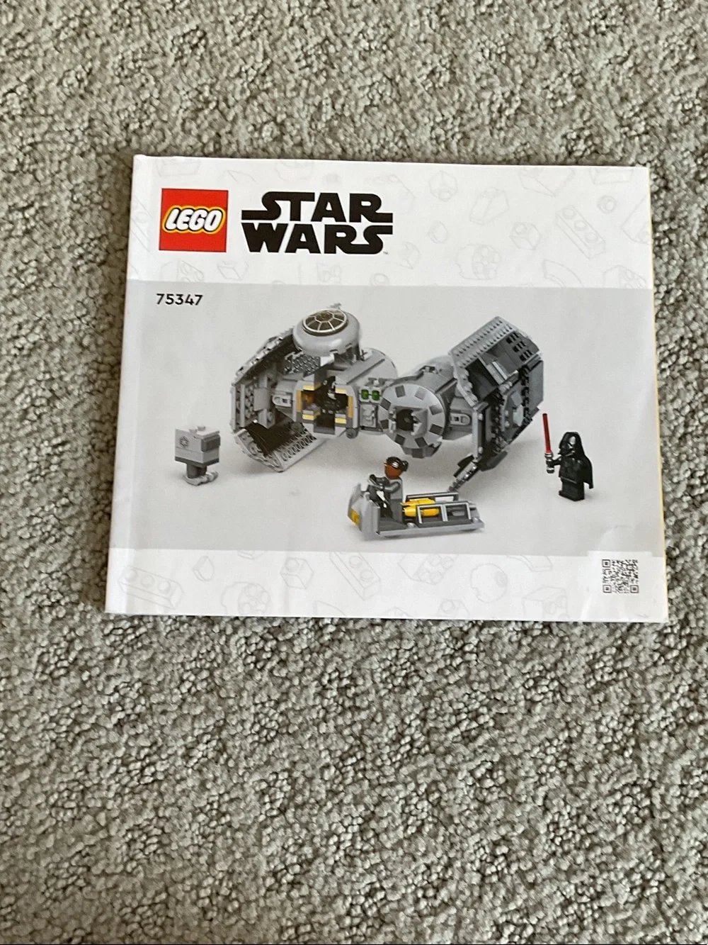 Lego Gray and Black Star Wars TIE Fighter Set - LEGO